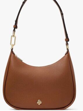 KATE SPADE KAYLA PEBBLED LEATHER SHOULDER BAG KK055 ♠️👜